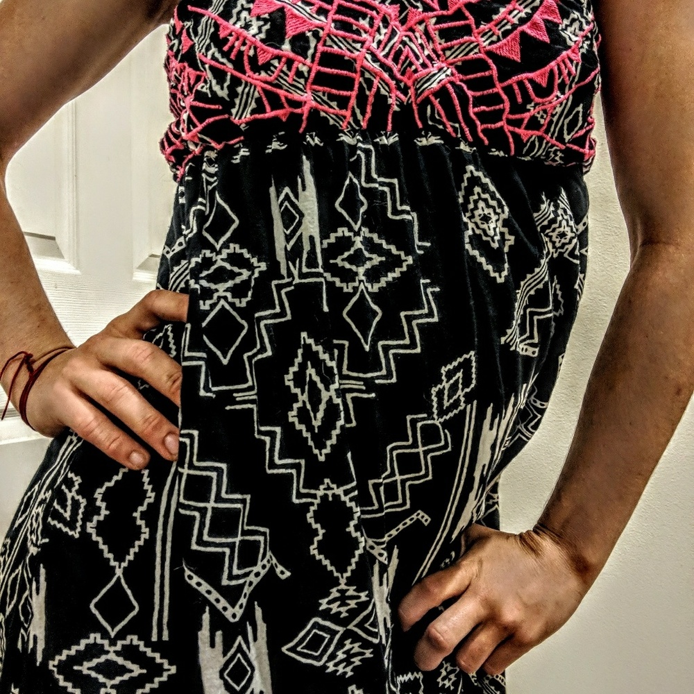 Strapless Billabong maxi